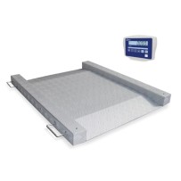 Báscula de pesagem aferida e com rampas