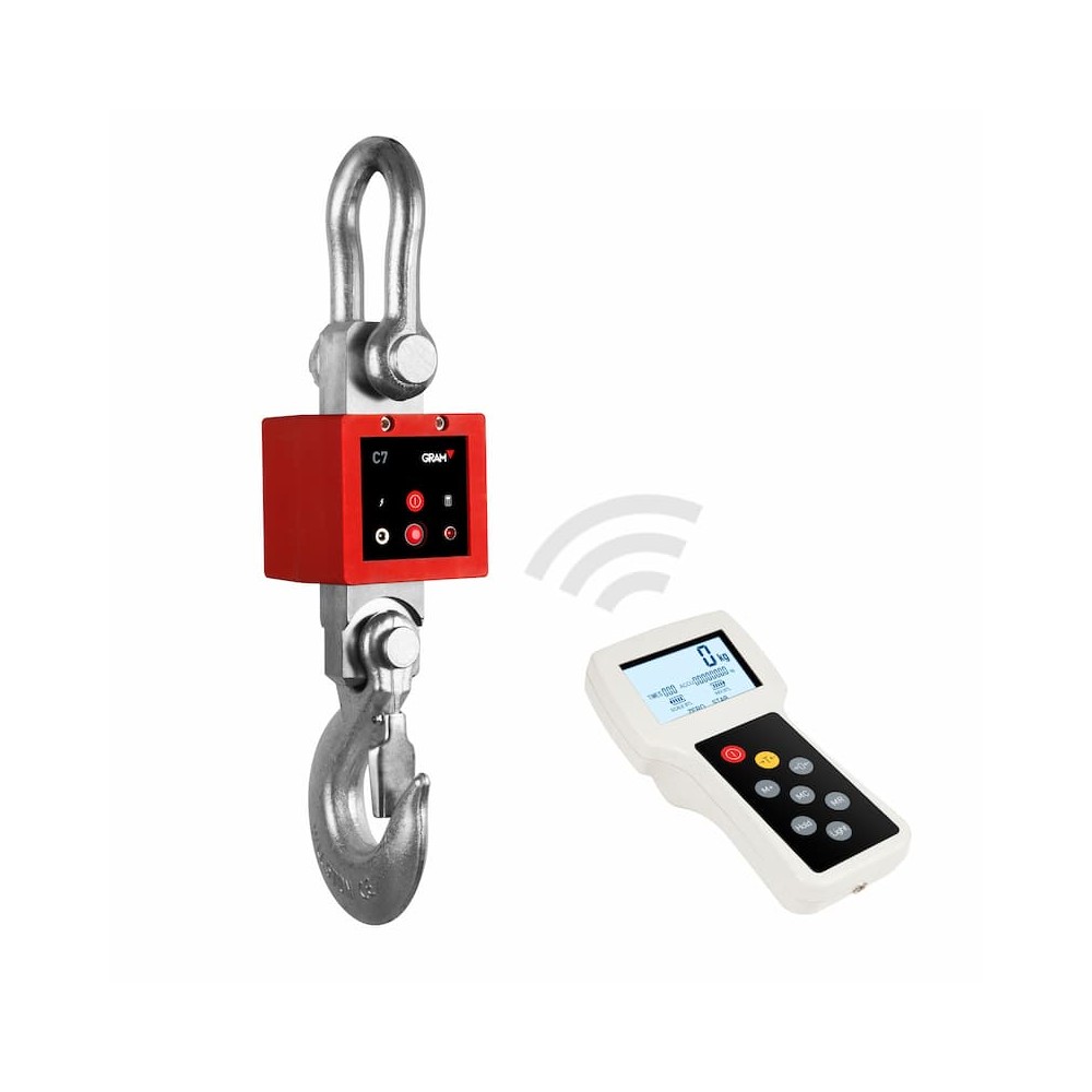 Gancho de pesagem industrial Gram C7