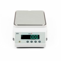 Tela LCD em cor verde da balança EK