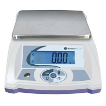 Frontal da balança baxtran ACM com prato quadrado para as variantes com maior capacidade