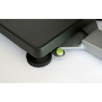 Nível de bolha para ajustar a balança