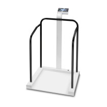 Balança médica com corrimão Kern MTA perfeita para o pesagem de paciente com facilidade