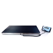 Balança perfeita para o pesagem de animáis com borracha antideslizante incluída